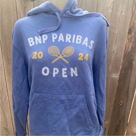 BNP Paribas Open Blue Hoodie - Picture 2 of 8